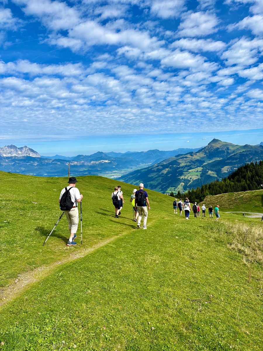 Fjällvandring i Kitzbühel-alperna